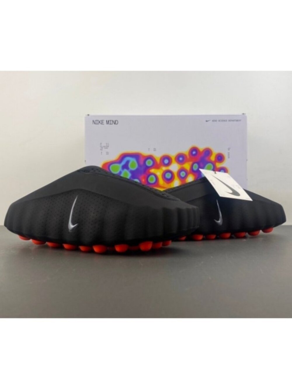 Nike Mind Triple Black Premium Mule Slides Sandals Shoes